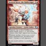 General Kreat, the Boltbringer Regular MTG Proxy | Jumpstart 2024