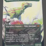 Ghalta, Stampede Tyrant Holo MTG Proxy | Lost Caverns of Ixalan