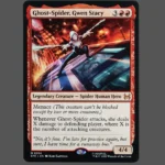 Ghost-Spider, Gwen Stacy Holo MTG Proxy | Marvel Snap