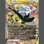 Ghost-Spider Holo MTG Proxy | Marvel Snap
