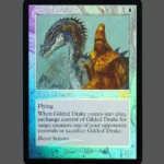 Gilded Drake Foil MTG Proxy | Antiquities