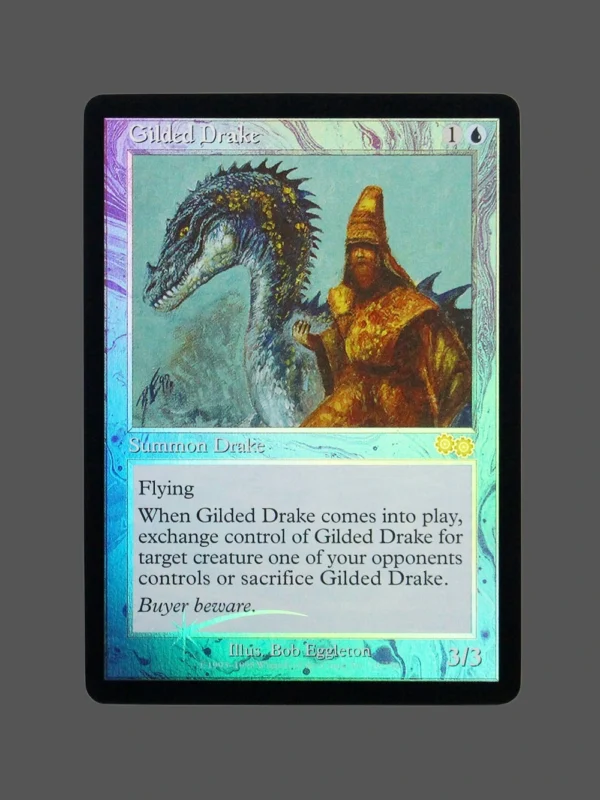 Gilded Drake Foil MTG Proxy | Antiquities