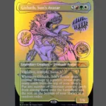 Gishath, Sun's Avatar Foil MTG Proxy | Secret Lair Drop