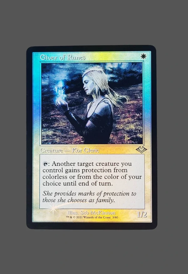 Giver of Runes Foil MTG Proxy | Zendikar Rising
