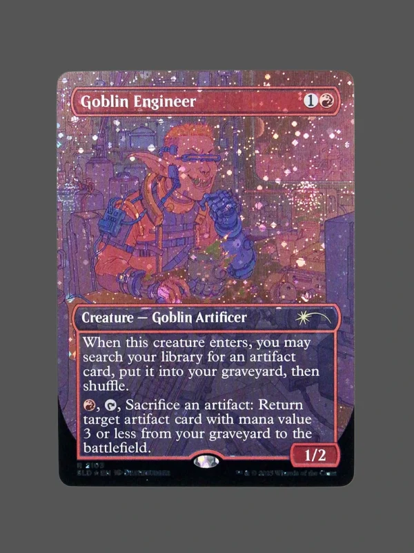 Goblin Engineer Galaxy Foil MTG Proxy | Secret Lair