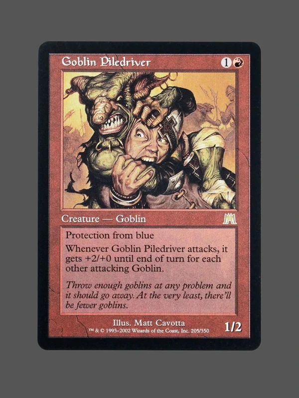 Goblin Piledriver Regular MTG Proxy | 8th Edition