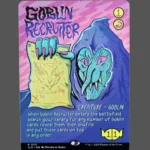 Goblin Recruiter Holo MTG Proxy | Secret Lair Drop
