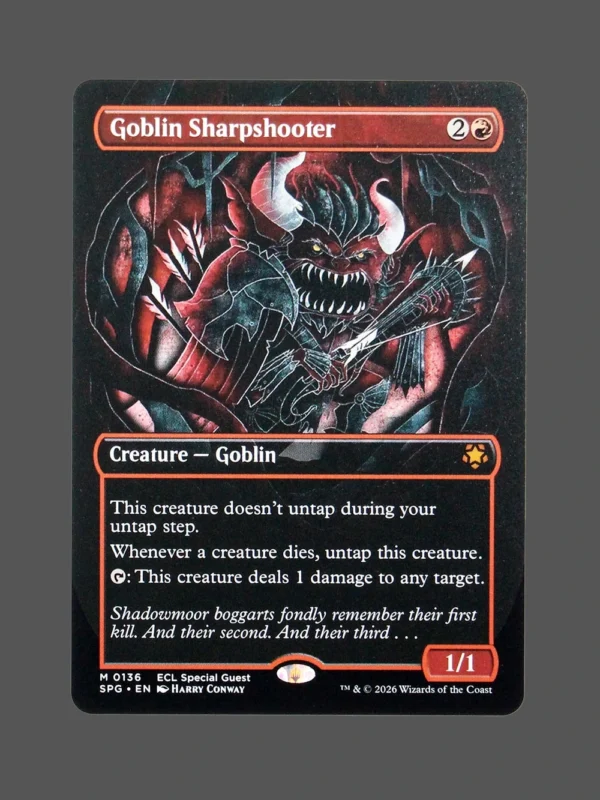 Goblin Sharpshooter Holo MTG Proxy | ECL Special Guest