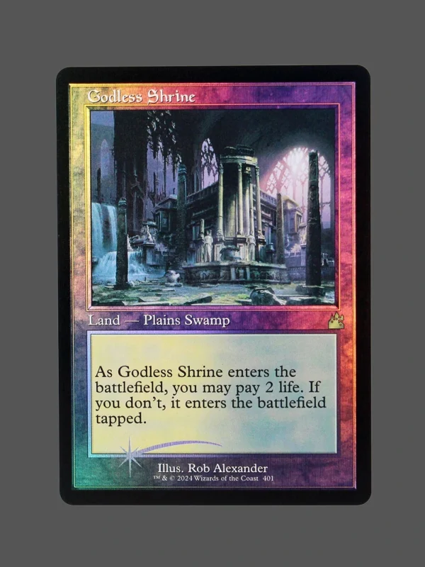 Godless Shrine Foil MTG Proxy | Masters 25