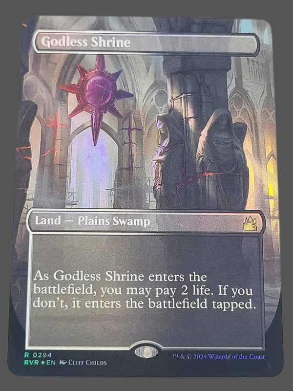 Godless Shrine Foil MTG Proxy | Ravnica Remastered