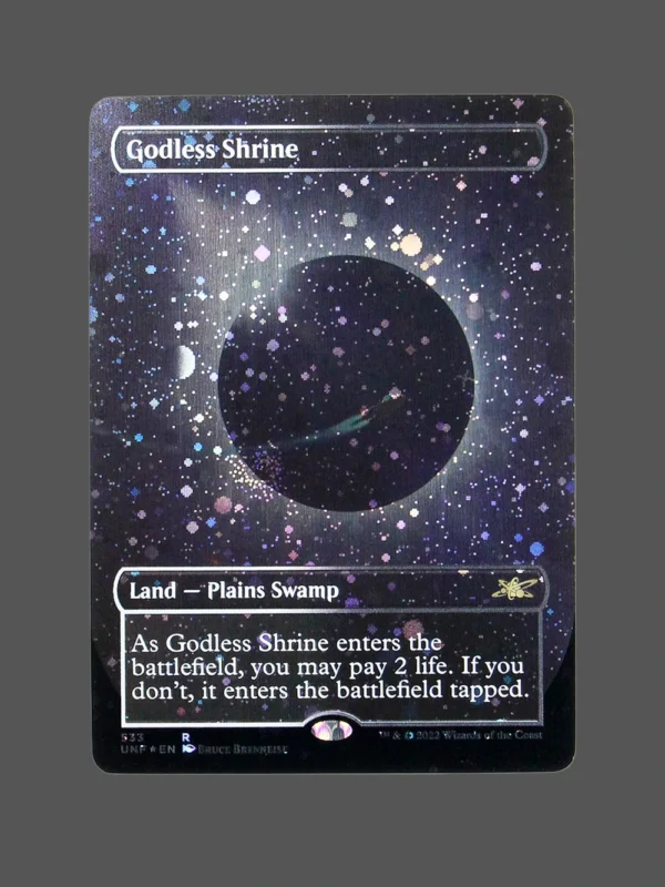Godless Shrine Galaxy Foil MTG Proxy | Unfinity