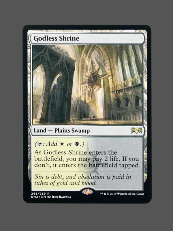 Godless Shrine Holo MTG Proxy | Ravnica Allegiance