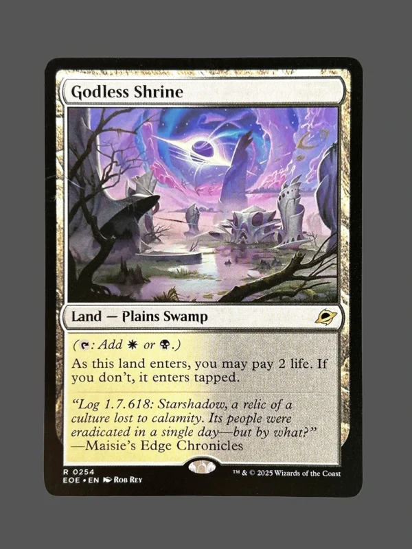 Godless Shrine Holo MTG Proxy | The Lost Caverns of Ixalan