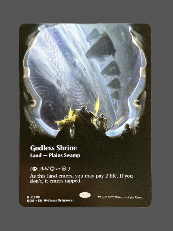 Godless Shrine Holo MTG Proxy | The Lost Caverns of Ixalan