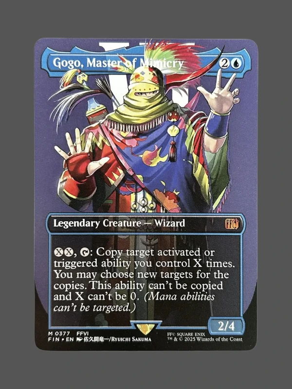 Gogo, Master of Mimicry Holo MTG Proxy | Final Fantasy