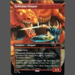 Goldspan Dragon Holo MTG Proxy | Streets of New Capenna
