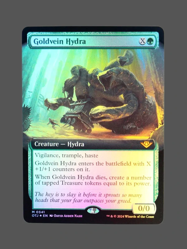 Goldvein Hydra Foil MTG Proxy | Outlaws of Thunder Junction