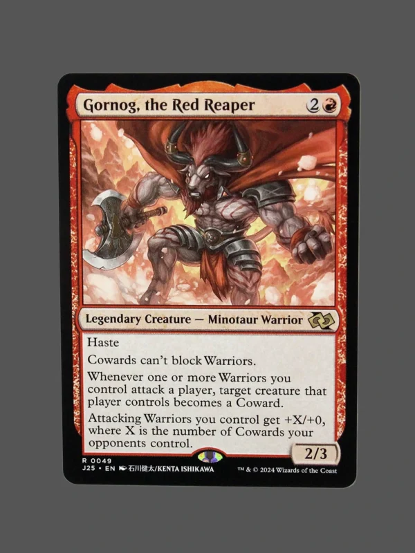 Gornog, the Red Reaper Holo MTG Proxy | Jumpstart 2025