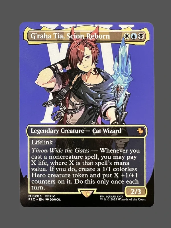 G'raha Tia, Scion Reborn Holo MTG Proxy | Final Fantasy