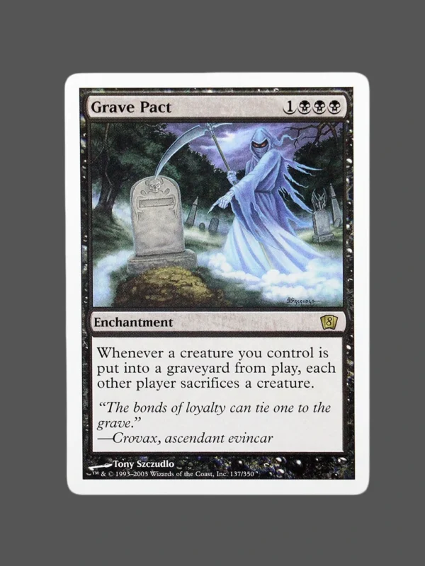 Grave Pact Regular MTG Proxy | 8th Edition
