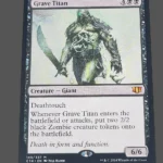 Grave Titan Holo MTG Proxy | Conspiracy
