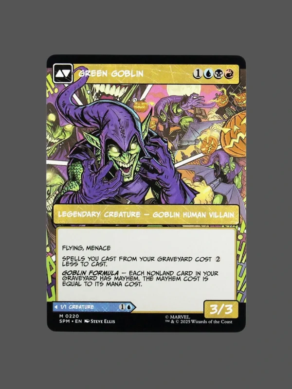 Green Goblin Holo MTG Proxy | Marvel Snap