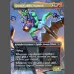 Green Goblin, Nemesis Holo MTG Proxy | Secret Lair