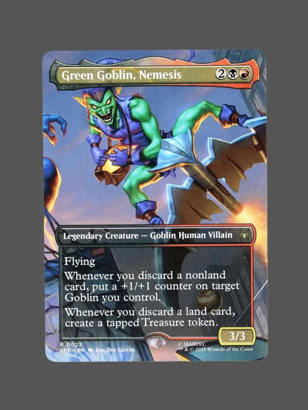 Green Goblin, Nemesis Holo MTG Proxy | Secret Lair