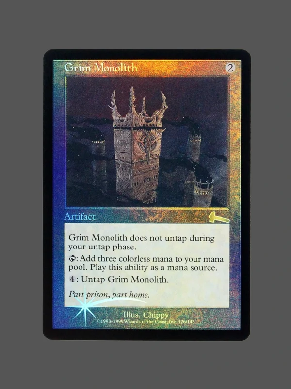Grim Monolith Foil MTG Proxy | Urza's Legacy