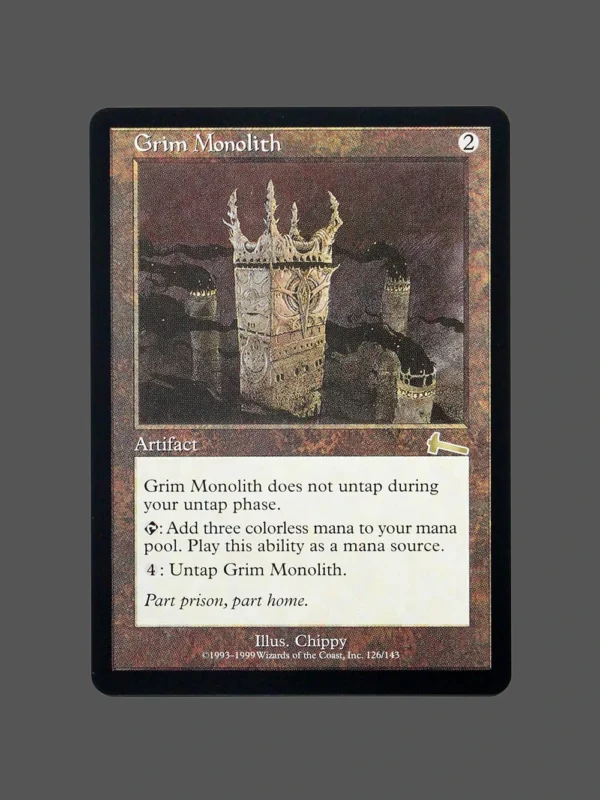 Grim Monolith Regular MTG Proxy | Urza's Saga