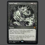 Grim Tutor Holo MTG Proxy | Streets of New Capenna