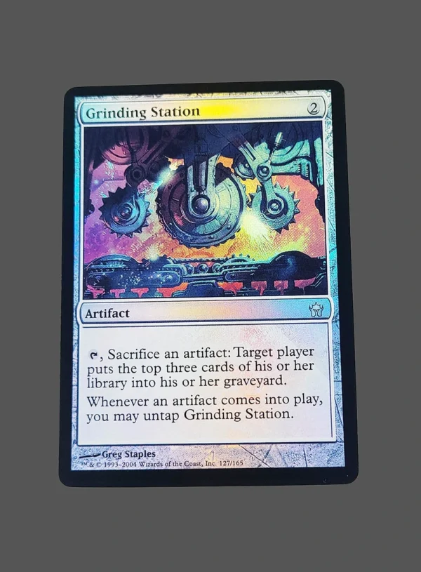 Grinding Station Foil MTG Proxy | 5th Edition
