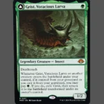 Grist, Voracious Larva Holo MTG Proxy | March of the Machine