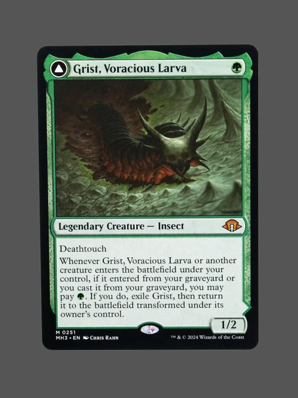 Grist, Voracious Larva Holo MTG Proxy | March of the Machine