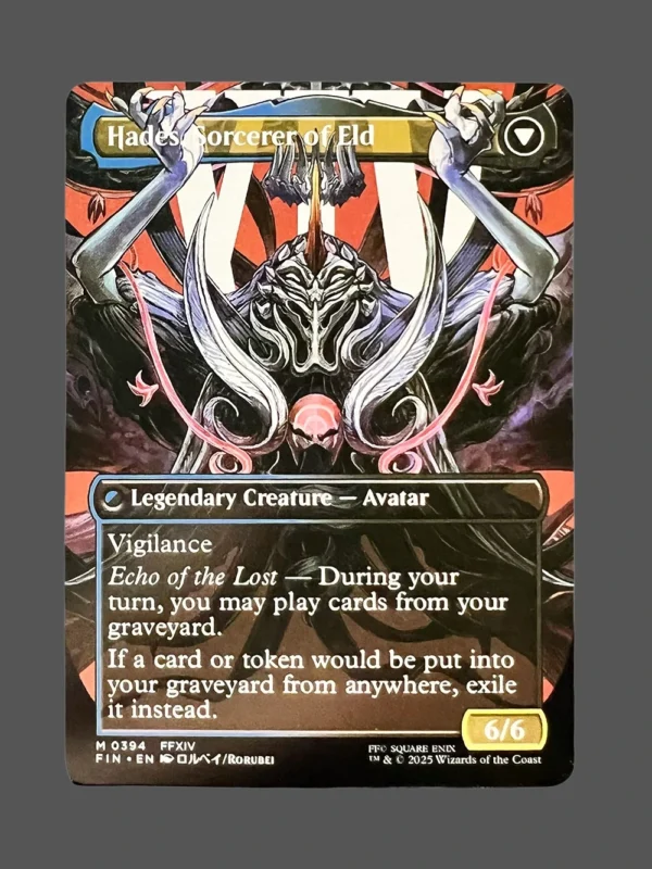 Hades, Sorcerer of Eld Holo MTG Proxy | Final Fantasy