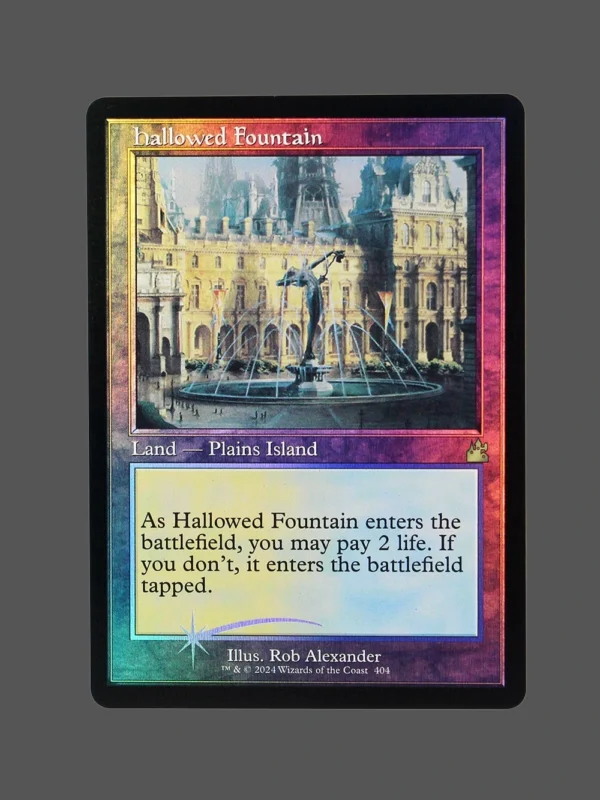 Hallowed Fountain Foil MTG Proxy | Masters 25