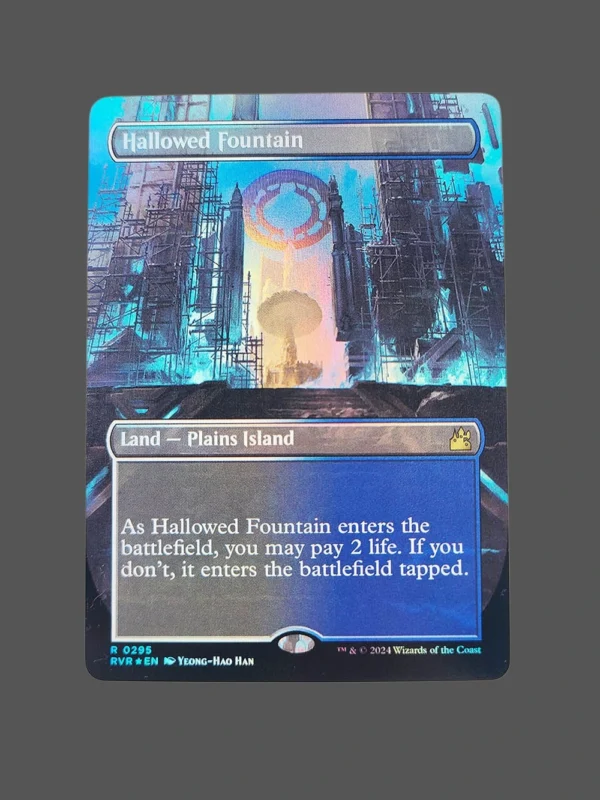 Hallowed Fountain Foil MTG Proxy | Ravnica Remastered