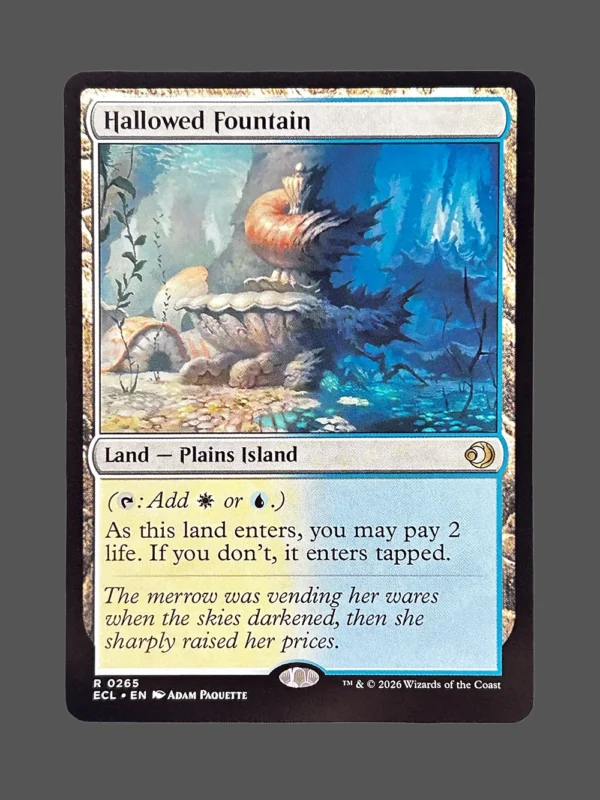 Hallowed Fountain Holo MTG Proxy | Eternal Dominion