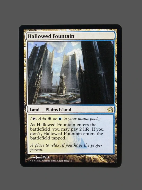 Hallowed Fountain Regular MTG Proxy | Magic 2013