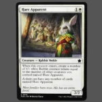 Hare Apparent Regular MTG Proxy | Foundations