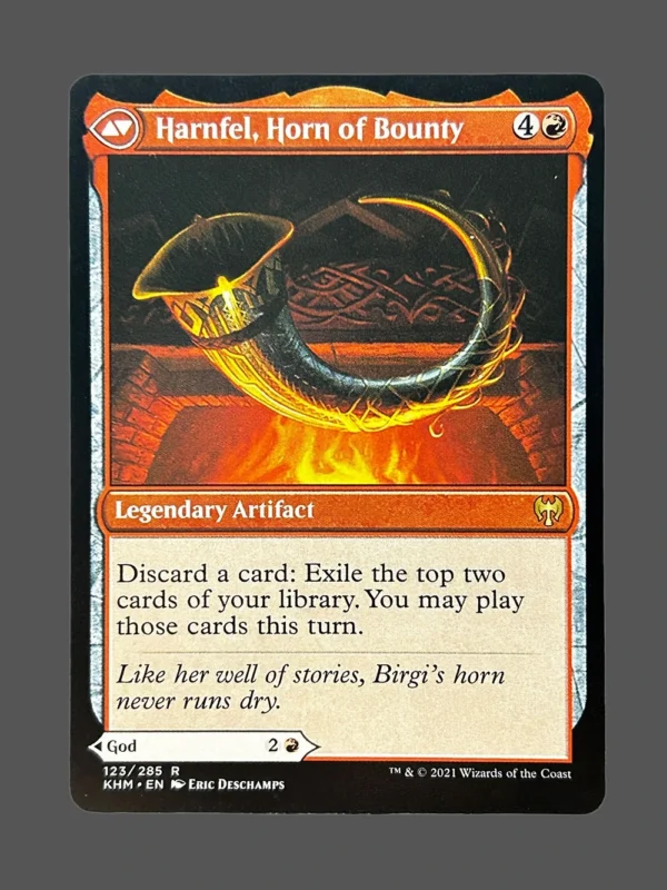 Harnfel, Horn of Bounty Holo MTG Proxy | Kaldheim
