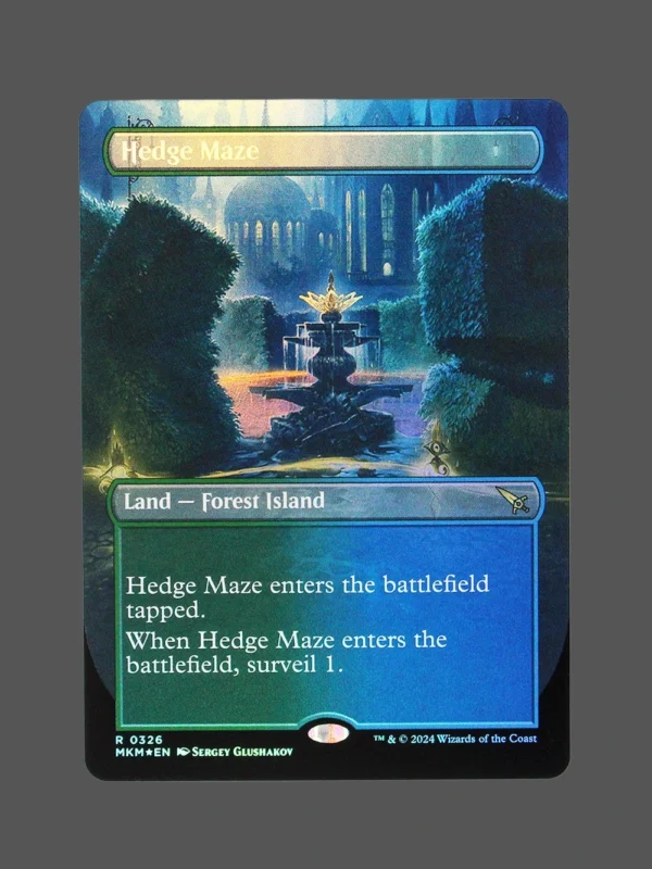 Hedge Maze Foil MTG Proxy | March of the Machine