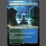 Hedge Maze Holo MTG Proxy | Murders at Karlov Manor