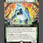 Hei Bai, Forest Guardian Holo MTG Proxy | The Lost Expedition