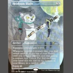 Heirloom Blade Holo MTG Proxy | Secret Lair