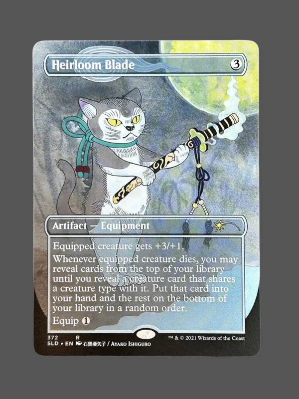 Heirloom Blade Holo MTG Proxy | Secret Lair