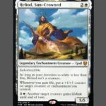 Heliod, Sun-Crowned Holo MTG Proxy | Theros Beyond Death