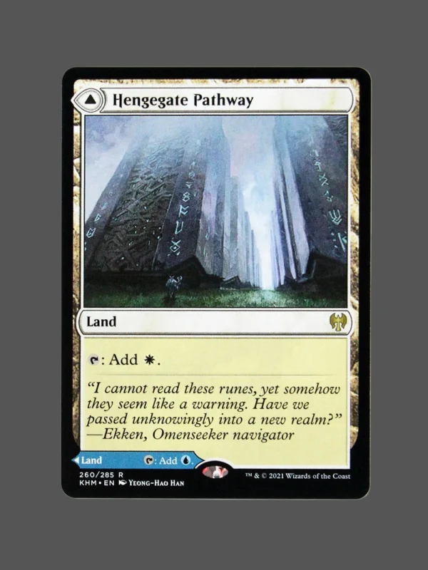 Hengegate Pathway Holo MTG Proxy | Kaldheim