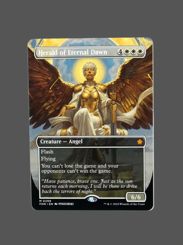 Herald of Eternal Dawn Holo MTG Proxy | Foundations