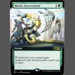 Heroic Intervention Holo MTG Proxy | Core Set 2021